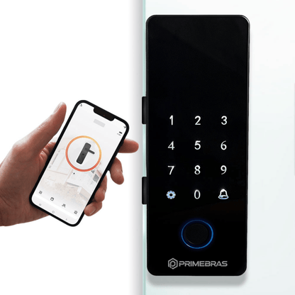 Fechadura Bluetooth Athenas Vidro - imagem 2