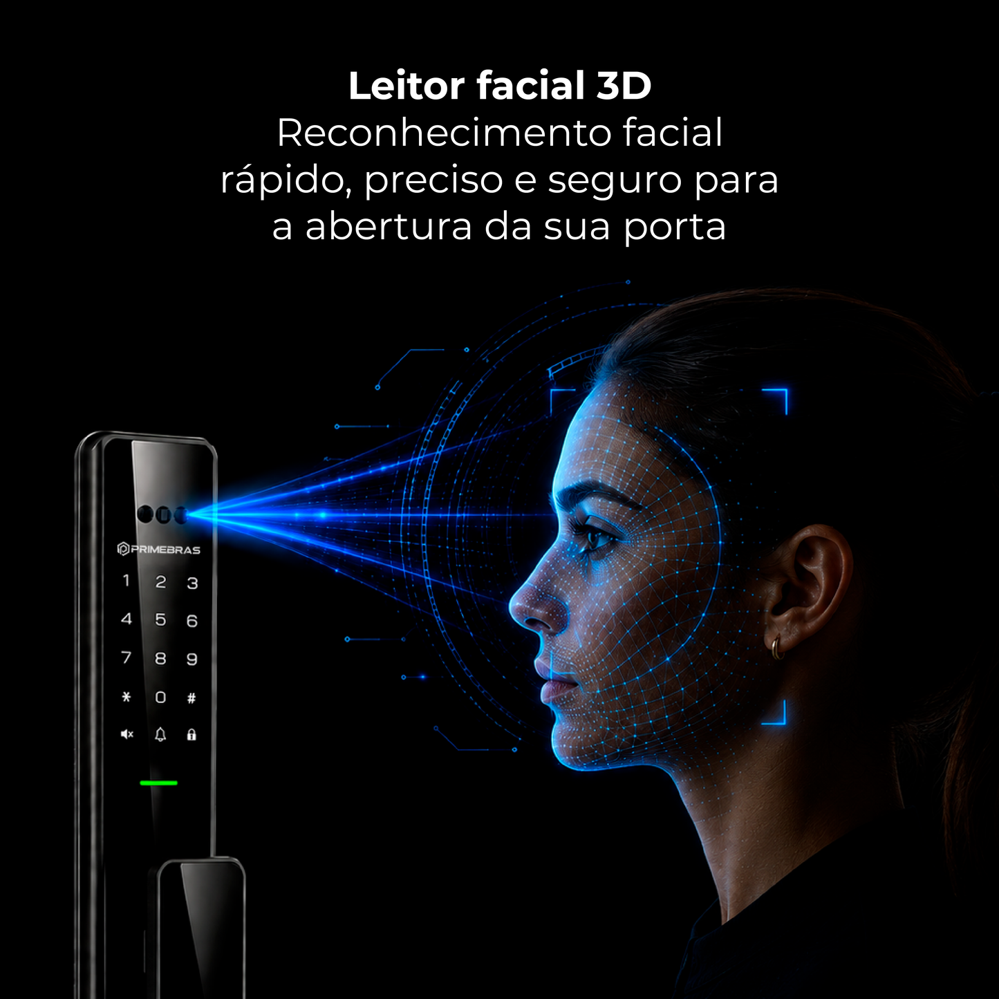 Fechadura Reconhecimento Facial  Zurich - imagem 5