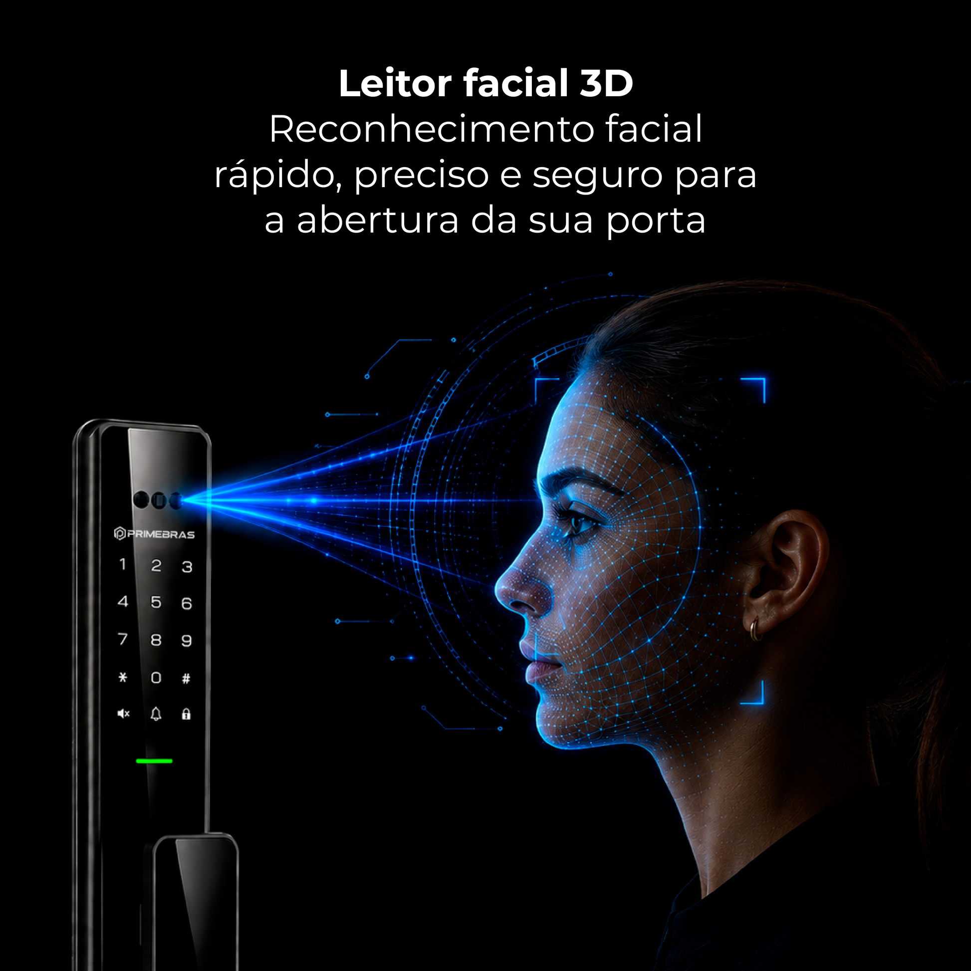 Fechadura Reconhecimento Facial  Zurich - imagem 5