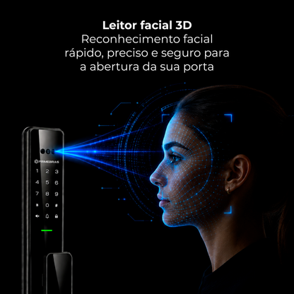 Fechadura Reconhecimento Facial  Zurich - imagem 5